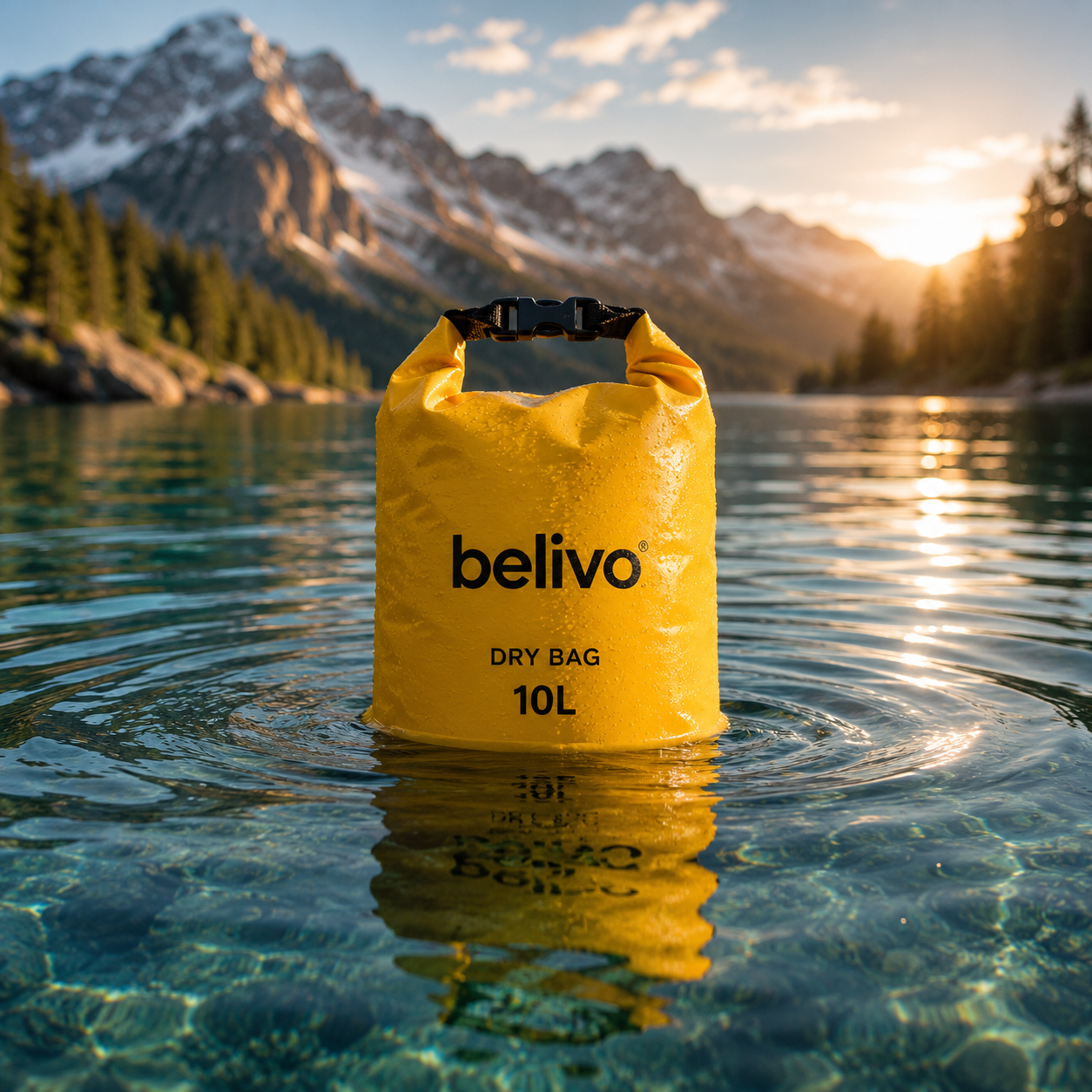 Dry Bag Belivo 10L – wodoszczelny worek na kajak i SUP